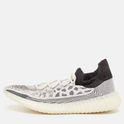 Yeezy x Adidas Grey Knit Fabric Boost 350 V2 CMPCT Slate Panda Sneakers Size 48