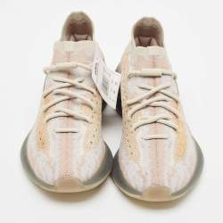 Pre Owned Yeezy x Adidas Multicolor Knit Fabric Boost 380 Pepper Sneakers Size 41 1/3