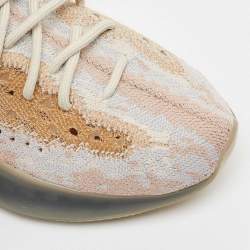 Pre Owned Yeezy x Adidas Multicolor Knit Fabric Boost 380 Pepper Sneakers Size 41 1/3