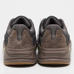 Yeezy x Adidas Multicolor Suede and Mesh Boost 700 Mauve Sneakers Size 41 1/3