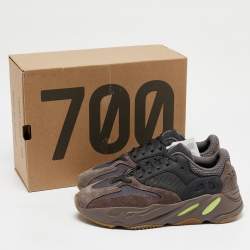Yeezy x Adidas Multicolor Suede and Mesh Boost 700 Mauve Sneakers Size 41 1/3