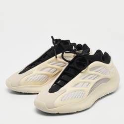 Yeezy x Adidas Cream/Black Rubber and Mesh 700 V3 Azael Sneakers Size 41 1/3