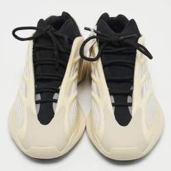 Yeezy x Adidas Cream/Black Rubber and Mesh 700 V3 Azael Sneakers Size 41 1/3