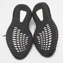 Yeezy x Adidas Black Knit Fabric Boost 350 V2 Black (Non-Reflective) Sneakers Size 41 1/3