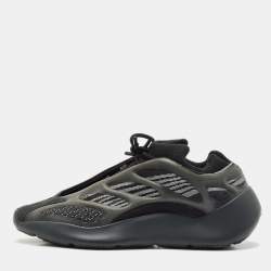 Yeezy x Adidas Black Knit Fabric 700 V3 Alvah Sneakers Size 44