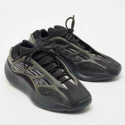 Yeezy x Adidas Black Knit Fabric 700 V3 Alvah Sneakers Size 44