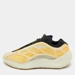 Yeezy x Adidas Tricolor Mesh and Rubber 700 V3 Mono Safflower Sneakers Size 45 1/3