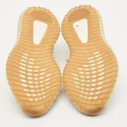 مملوكة مسبقًا حذاء رياضي ييزي x أديداس بوست 350 ڤي2 سيزامي قماش تريكو رمادي مقاس 38