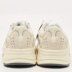 مملوكة مسبقًا Yeezy x Adidas Boost 700 Analog  Size 42 Cream Leather and Mesh Low Top Sneakers
