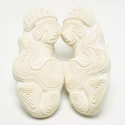 Pre Owned حذاء رياضي ييزي وأديداس 500 شبك وأمش موديل بون أبيض مقاس 42 2/3