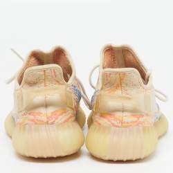 Pre Owned Yeezy x Adidas Boost 350 V2 MX Oat Size 41 1/3 Multicolor Knit Fabric Low Top Sneakers