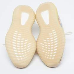 Pre Owned Yeezy x Adidas Boost 350 V2 MX Oat Size 41 1/3 Multicolor Knit Fabric Low Top Sneakers