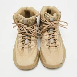 مملوكة مسبقًا Yeezy x Adidas Size 44.5 Brown Mesh and Suede Desert Boots