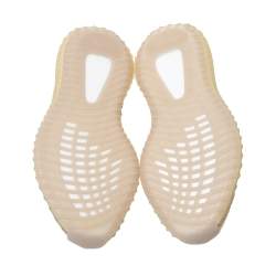 Pre Owned  حذاء رياضي ييزي × اديداس بوست 350 V2 تريكو قطن فلاكس بيج مقاس 44