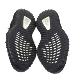 مملوكة مسبقًا حذاء رياضي ييزي  x أديداس "بوست 350 ڨي2" غير عاكس شبكة و تريكو قطن أسود مقاس 42.5