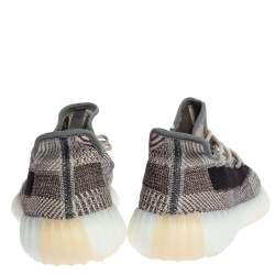 مملوكة مسبقًا حذاء رياضي ييزي x أديداس أبيض / رصاصي قطن منسوج زيون بوست 350 V2 مقاس 47.5.5