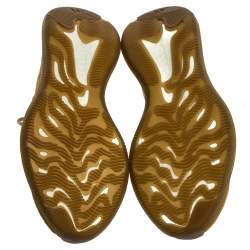 Pre Owned Yeezy x Adidas Grey Cotton Knit Boost 380 Mist Reflective Sneakers Size 43.5