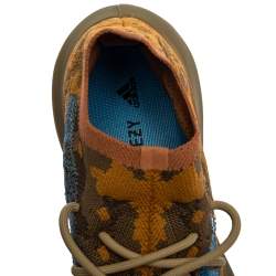 Pre Owned Yeezy x Adidas Grey Cotton Knit Boost 380 Mist Reflective Sneakers Size 43.5