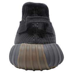مملوكة مسبقًا Yeezy x Adidas Black Cotton Knit Yeezy 350 V2 Cinder Sneakers Size 36 2/3