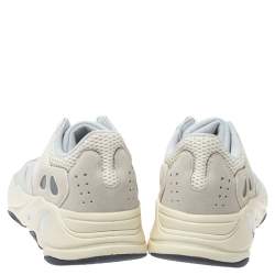 Pre Owned Yeezy x Adidas White Analog Boost 700 Sneakers Size 46 2/3