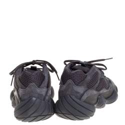 Pre Owned Yeezy 500 Utility Black Sneakers US Size 8.5 EU Size 42