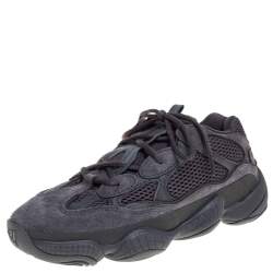 Pre Owned Yeezy 500 Utility Black Sneakers US Size 8.5 EU Size 42