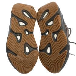 Pre Owned Yeezy x Adidas Grey Boost 700 V2 Geode Sneakers Size 38