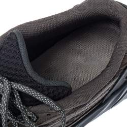 Pre Owned Yeezy x Adidas Grey Nubuck And Leather Boost 700 V2 Geode Sneakers Size 44