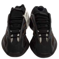 Pre Owned Yeezy x adidas Brown Polyurethane And Mesh 700 V3 Clabro Sneakers Size 38 2/3