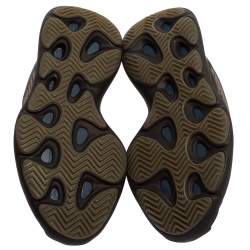 Pre Owned حذاء رياضي ييزي  x أديداس "700 ڨي3 كلابرو"  شبك و بولي يوريثين بني مقاس 37 1/3