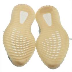 Pre Owned حذاء رياضى ييزى وأديدا س  كود وايت بوست 350 فى 2 قطن تريكو أبيض / أزرق مقاس 42.5 