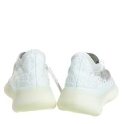 مملوكة مسبقًا Yeezy x adidas Mint Green Knit Fabric Boost 380 Calcite Glow Sneakers Size 37 1/3 