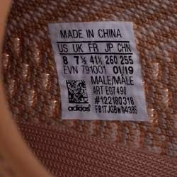 Pre Owned Yeezy x adidas Clay Knit Fabric Boost 350 V2 Sneakers Size 41 1/3