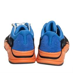 Pre Owned Yeezy x adidas Multicolor Suede And Leather Boost 700 Sneakers Size 43 1/3