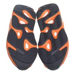 Pre Owned Yeezy x adidas Multicolor Suede And Leather Boost 700 Sneakers Size 43 1/3