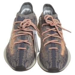 مملوكة مسبقًا Yeezy x adidas Grey Knit Fabric Boost 380 Mist Sneakers Size 40 2/3