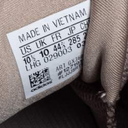 Pre Owned Adidas x Yeezy Beige Mesh And Suede 500 Taupe Light Sneakers Size 44 2/3