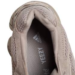 Pre Owned Yeezy x Adidas Beige Mesh And Suede 500 Taupe Light Sneakers Size FR 47 1/3