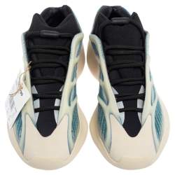 مملوكة مسبقًا Yeezy x Adidas Blue Fabric And Mesh 700 V3 Arzareth Sneakers Size 42