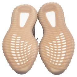 Pre Owned Adidas Yeezy Boost 350 V2 Mono Mist Beige Net Sneaker Size 42