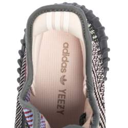 Pre Owned Yeezy x Adidas Multicolor Knit Fabric Boost 350 V2 Yecheil Sneakers Size 45 1/3