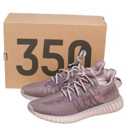 Pre Owned حذاء رياضي ييزي x أديداس بوست 350 ڨي2 مونو ميست شبك بيج مقاس 46 2/3
