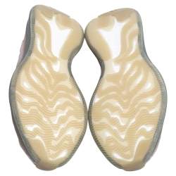 Pre Owned Yeezy x Adidas Multicolor Knit Fabric Boost 380 Pepper Sneakers Size 44