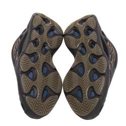 Pre Owned Yeezy x Adidas Black Knit Fabric 700 V3 Clay Brown Size 40 2/3