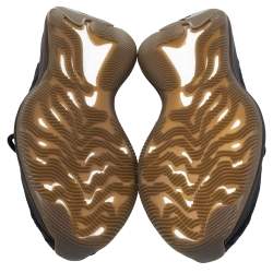 Pre Owned Yeezy x Adidas Multicolor Knit Fabric Boost 380 Onyx Sneakers Size 40 2/3