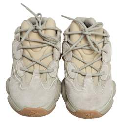 مملوكة مسبقًا حذاء رياضي ييزي x أديداس ييزي 500 ستون سويدي ونيوبرين أخضر مقاس 40