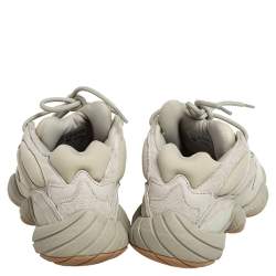 مملوكة مسبقًا حذاء رياضي ييزي x أديداس ييزي 500 ستون سويدي ونيوبرين أخضر مقاس 40