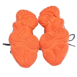 Pre Owned Yeezy x Adidas Multicolor Mesh and Suede 500 Enflame Sneakers Size 44