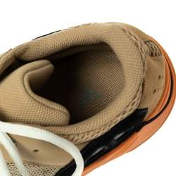 Pre Owned حذاء رياضي اديداس X ييزي 700  بوست إنفلام أمبير شبك وسويدي متعدد الألوان مقاس 42 