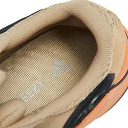 Pre Owned Yeezy x Adidas Multicolor Mesh And Suede Boost 700 Enflame Amber Sneakers Size 43 1/3